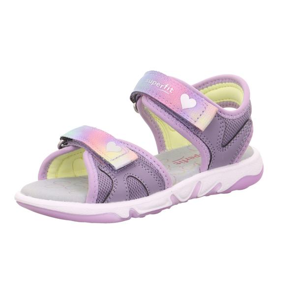 Superfit Kinder Sandale Lila/Bunt