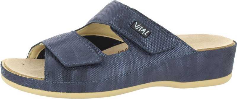 Vital Fußbettpantoffel MED Blau