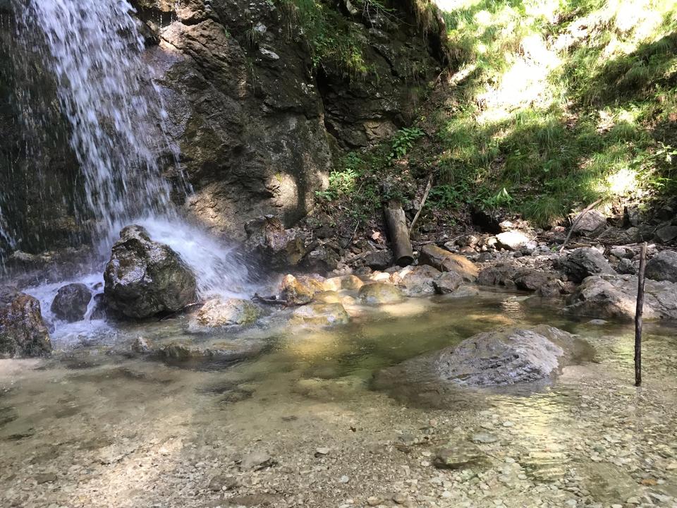 Wildes Baden Stroh. Schlucht 2