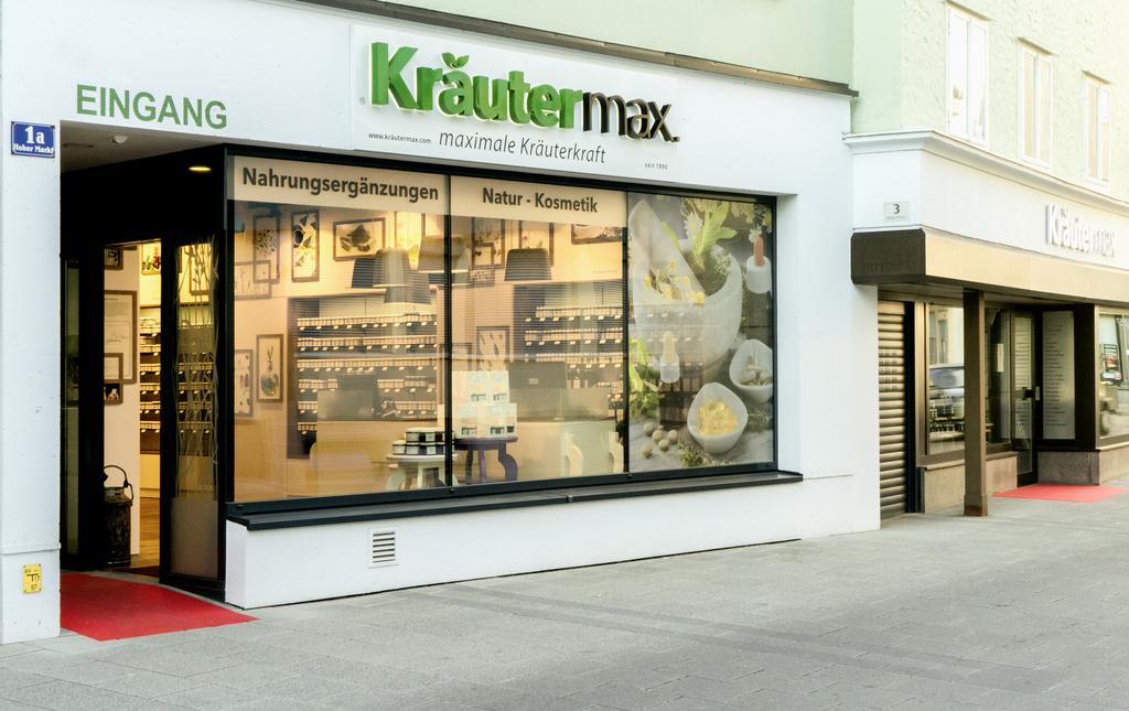 Kräutermax - Naturheilmittel und Drogerie seit 1890