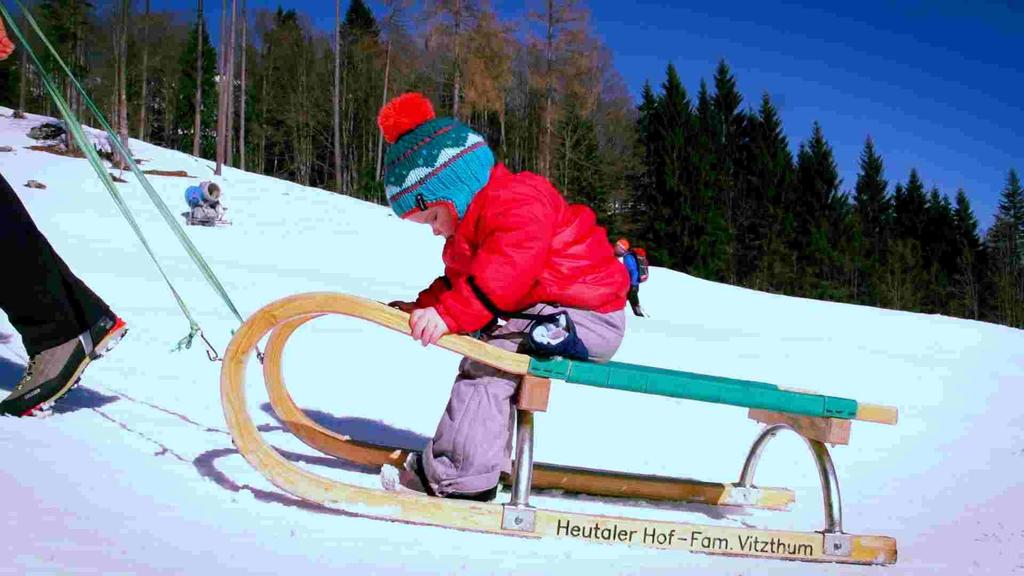 Rodeln Salzburger Saalachtal