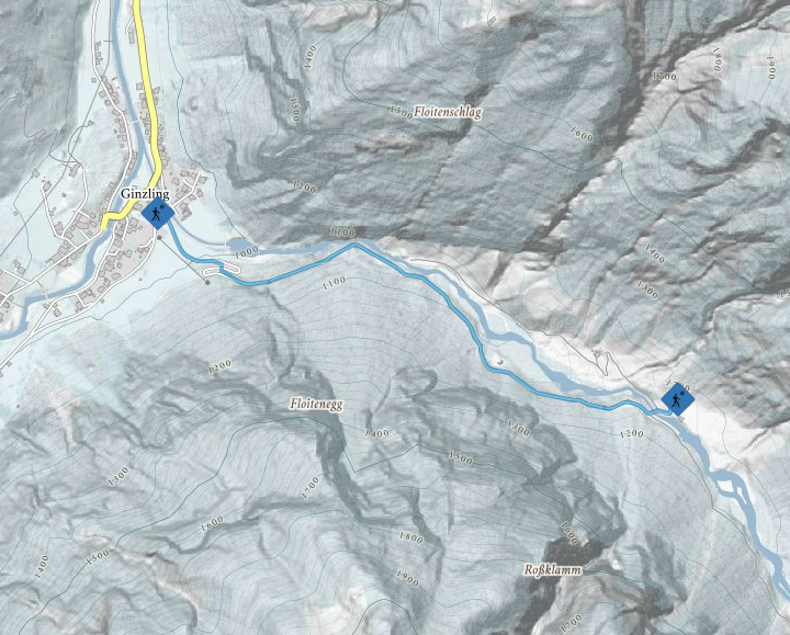 Winterwanderung Ginzling - Tristenbachalm