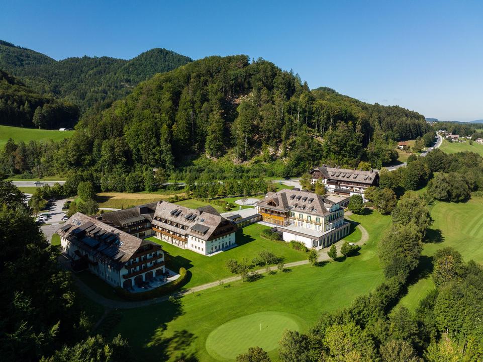 Resortüberblick vom Golfplatz