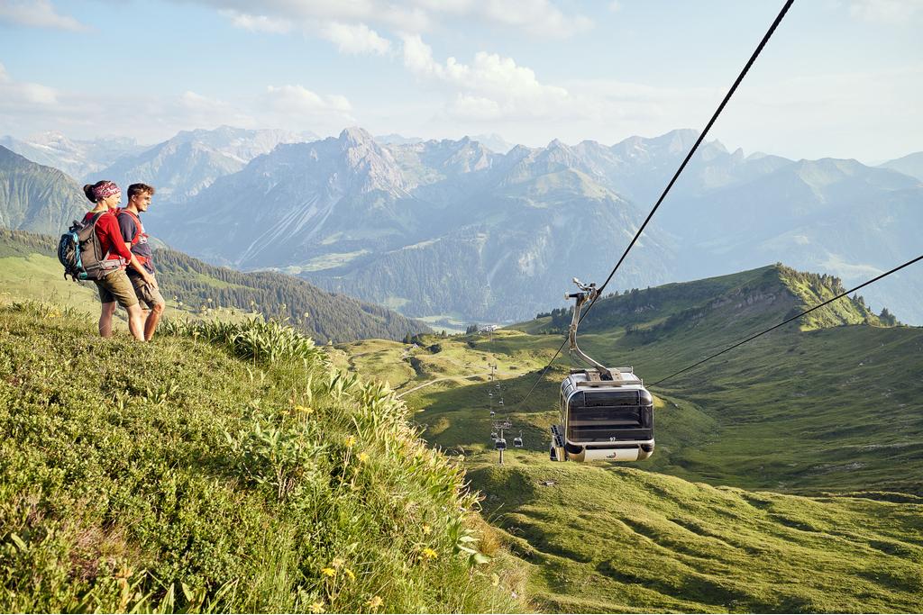 Diedamskopf Gondel im Sommer