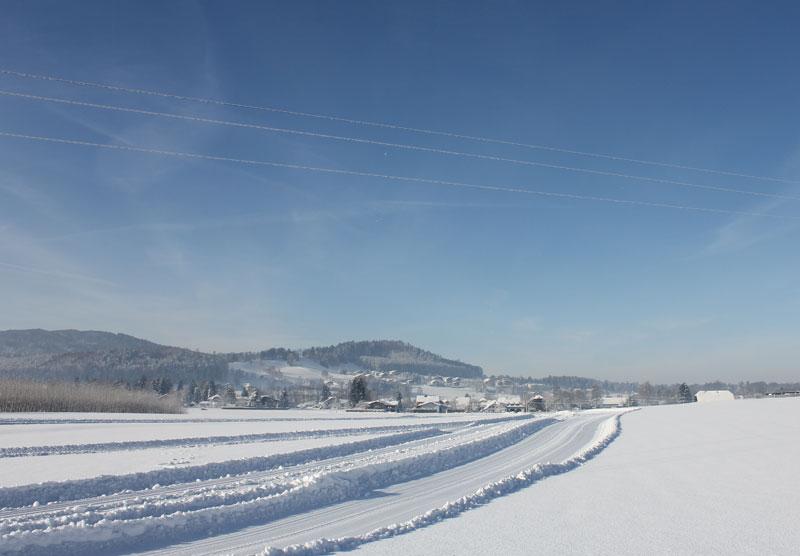 Langlaufen im Attergau, Salzkammergut