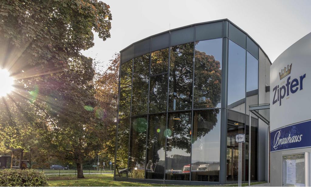 Außenaufnahme Glaspavillon