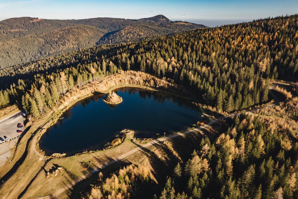 Hebalmsee von oben
