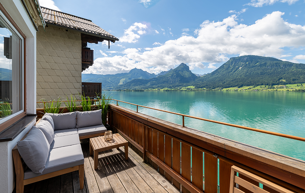 Eden Apartments Balkon m. Seeblick
