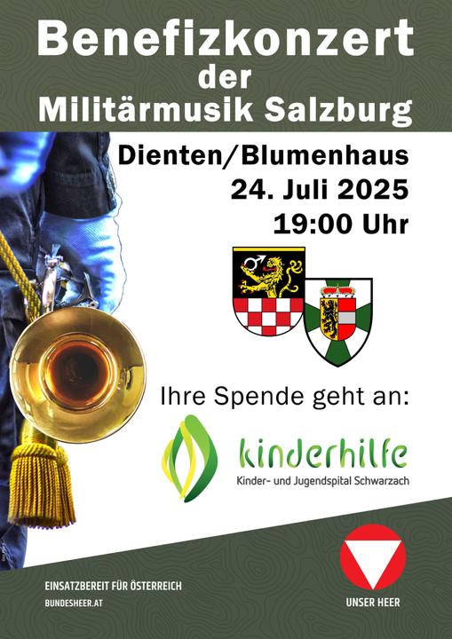Benefizkonzert Militärmusik Salzburg
