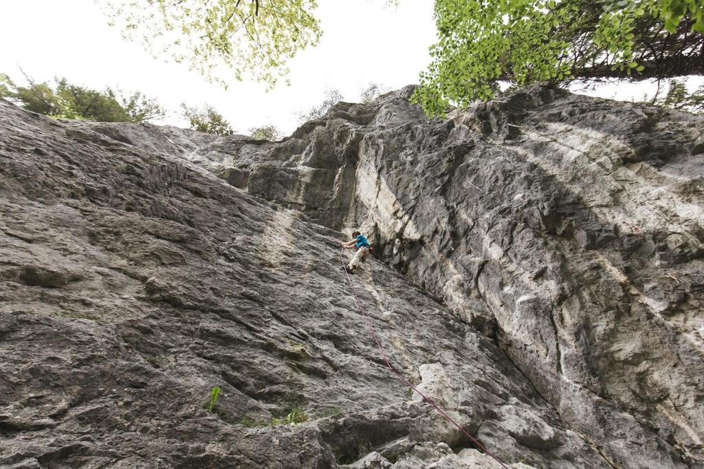 Klettern im Klettergarten Morsbach
