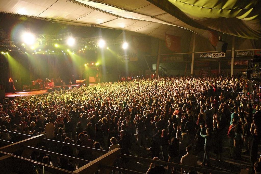 Konzert Wiesen Festivals