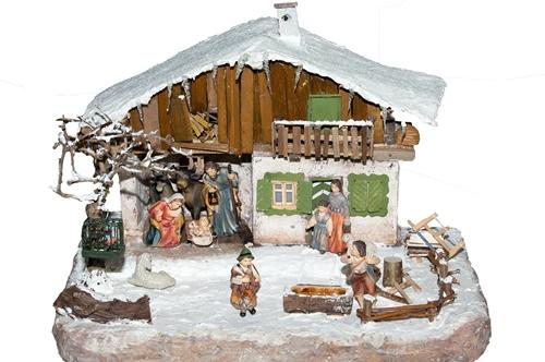 Krippenausstellung Winterkrippe