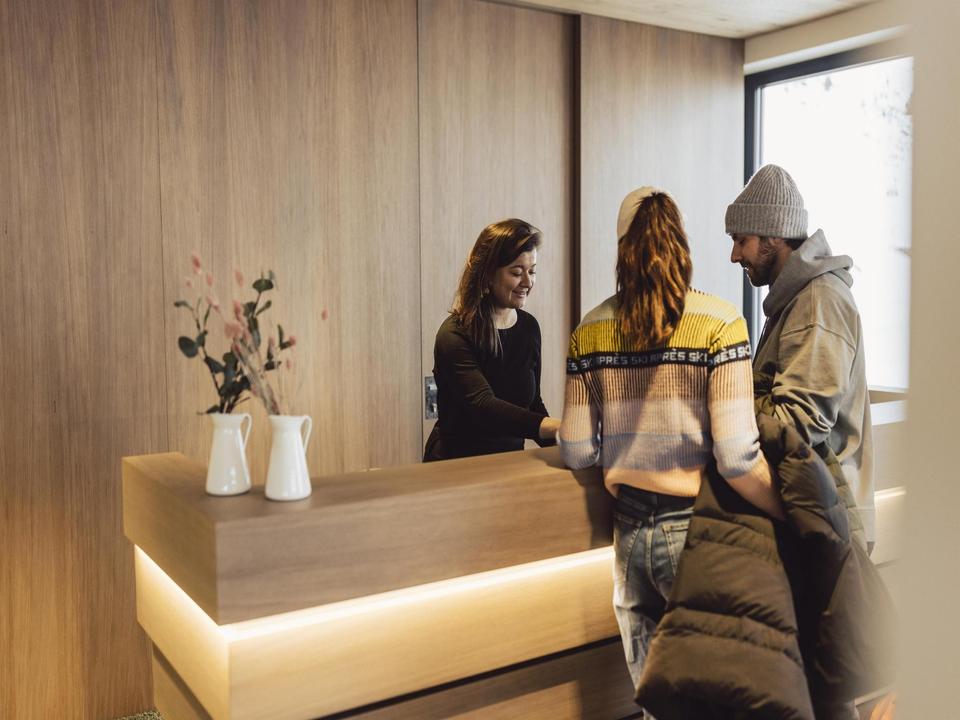 Rezeption Hotel Lisl