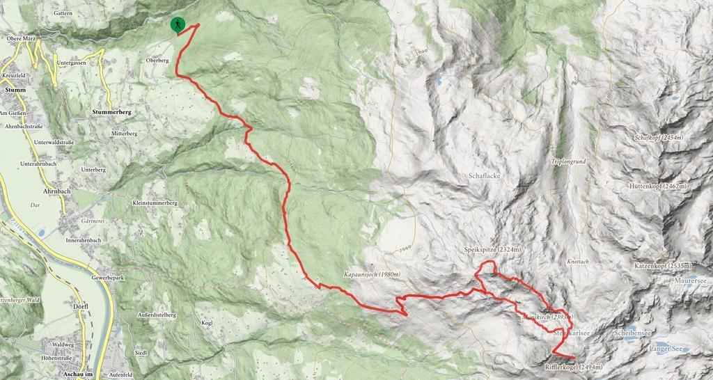 Kapaunsalm - Rifflerkogel - ab Tannenalm.JPG