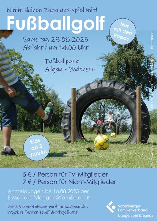 Fussballgolf Flyer