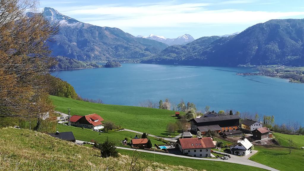 Blick auf das Haus