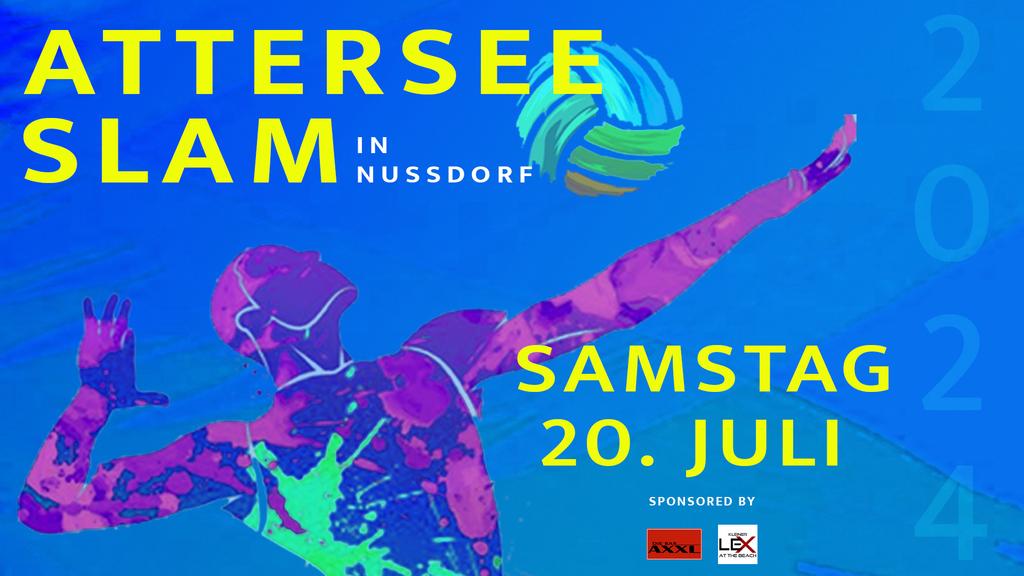 Attersee Slam Plakat