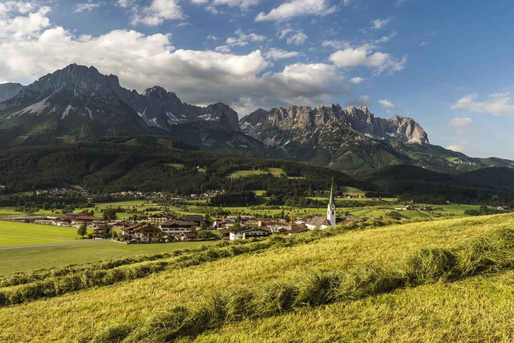 Ellmau_Ortsansicht_Wilder Kaiser