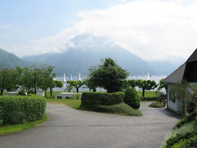 Campingplatz Traunsee Aussicht