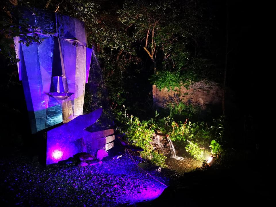 Der Wächter der Groppensteinschlucht heißt Sie herzlich willkommen zur "Zauber der Nacht"