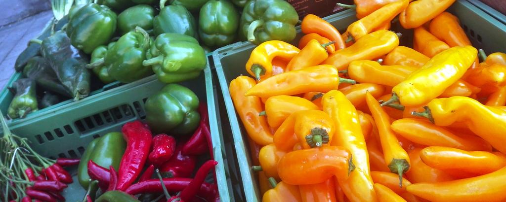 Frisches Gemüse vom Markt
