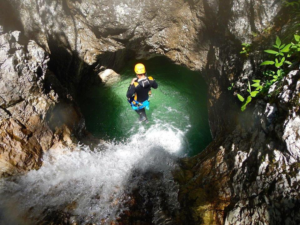 Canyoning - Familien-Einsteigertour mit Bergsport