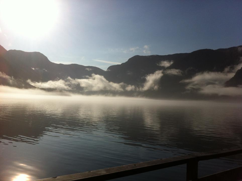 Blick auf den Hallstättersee