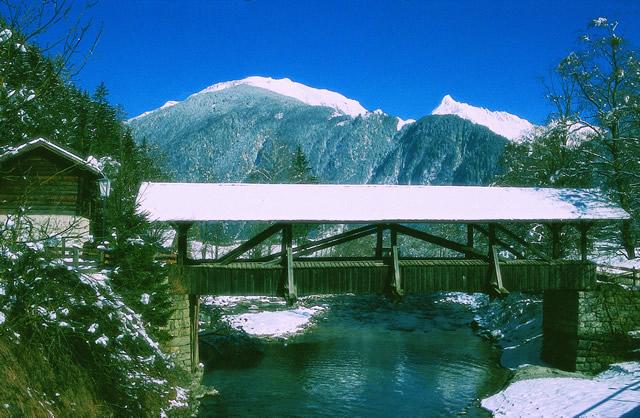 Brücke Winter