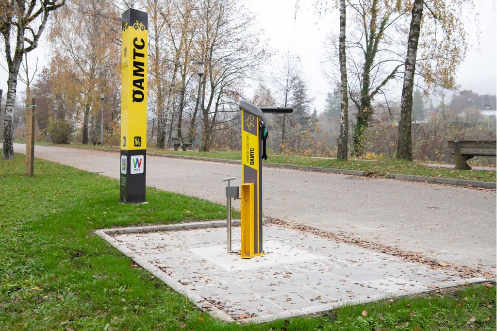ÖAMTC Fahrrad Station Wels Traunuferstraße