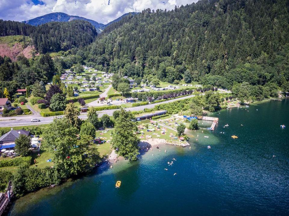 Camping Pesenthein Luftbild