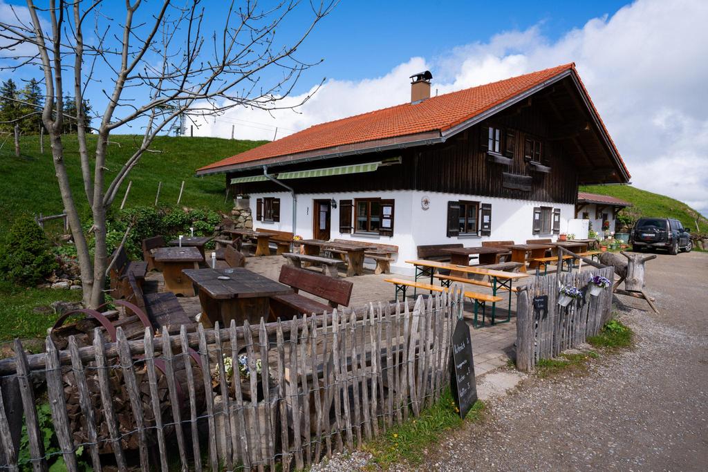 Sennalpe Obere Hündle am Hündle in Oberstaufen
