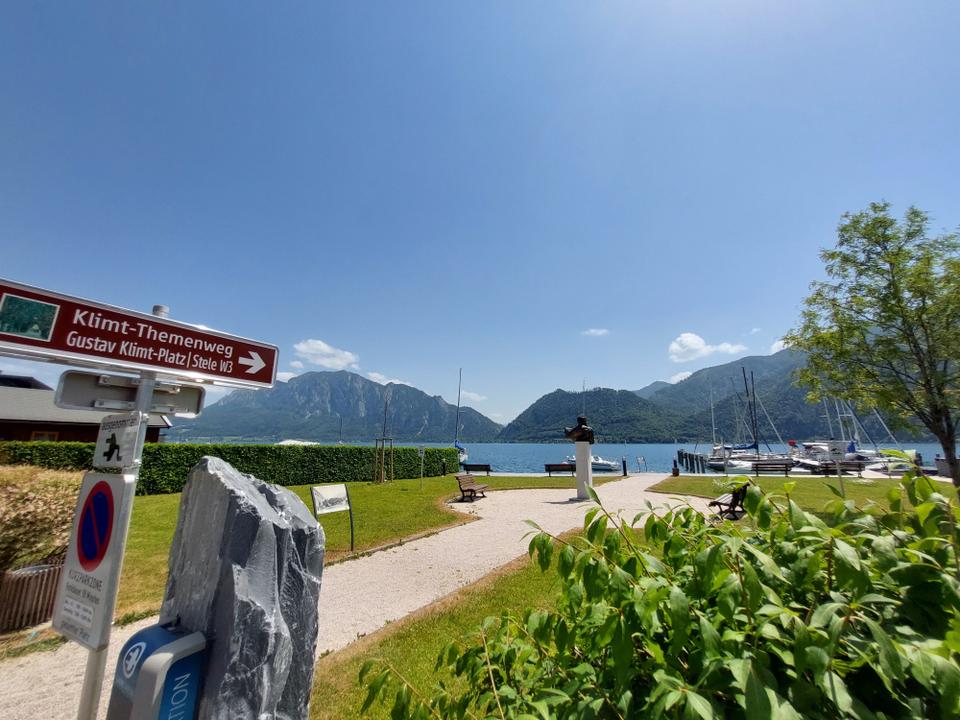 Klimtplatz Unterach am Attersee