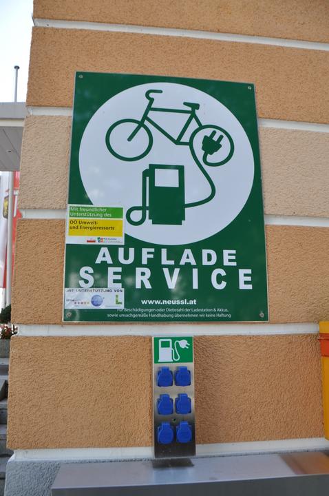 E-Bike-Ladestation Marktplatz