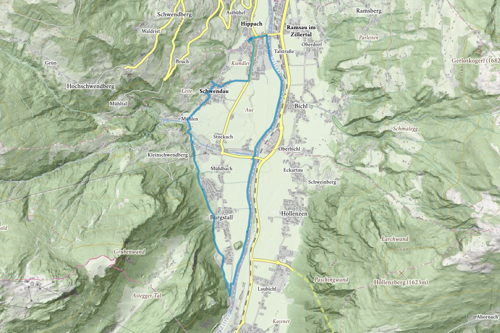 Themenwanderung - Schwendauer Pfad
