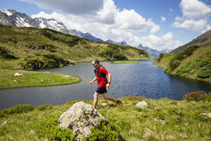 Läufer beim Langsee