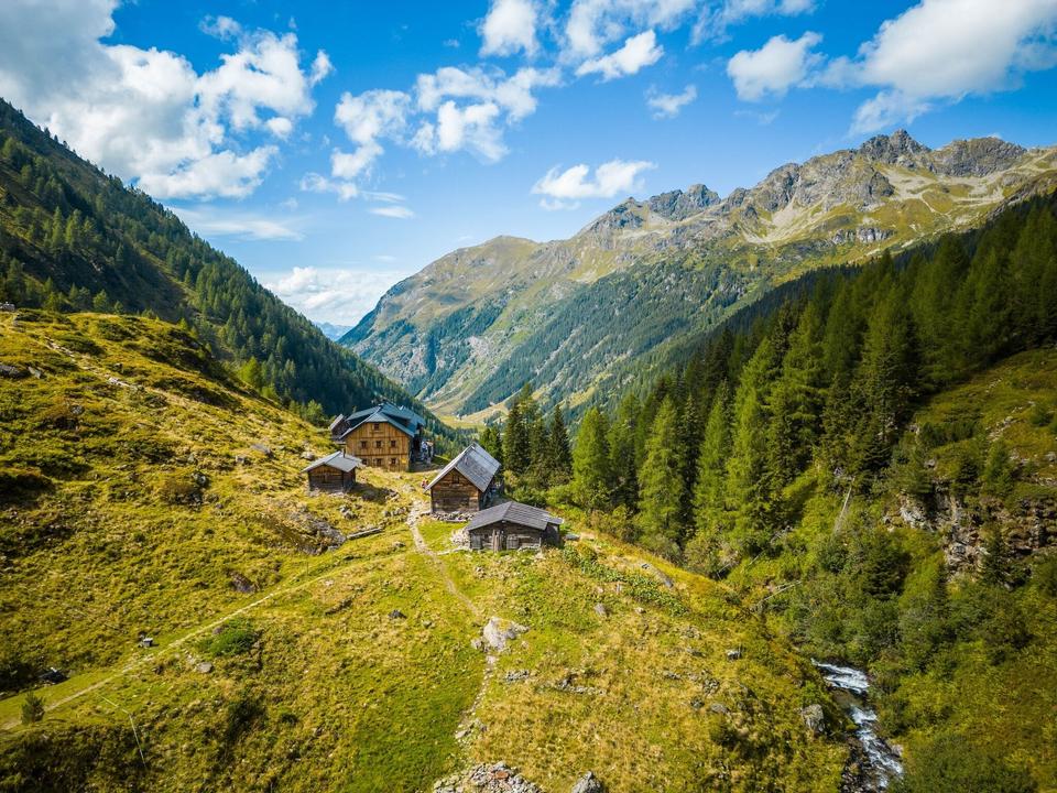 Preintalerhütte und Waldhornalm