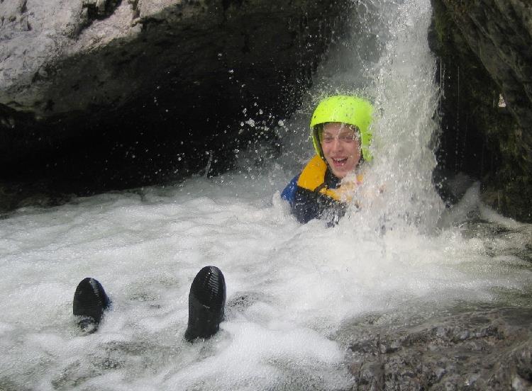 Canyoning Almbachklamm