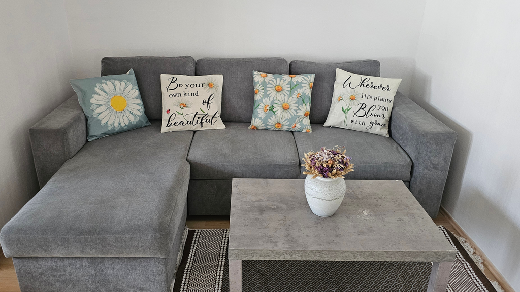 Wohnzimmer FeWo Attersee Mach