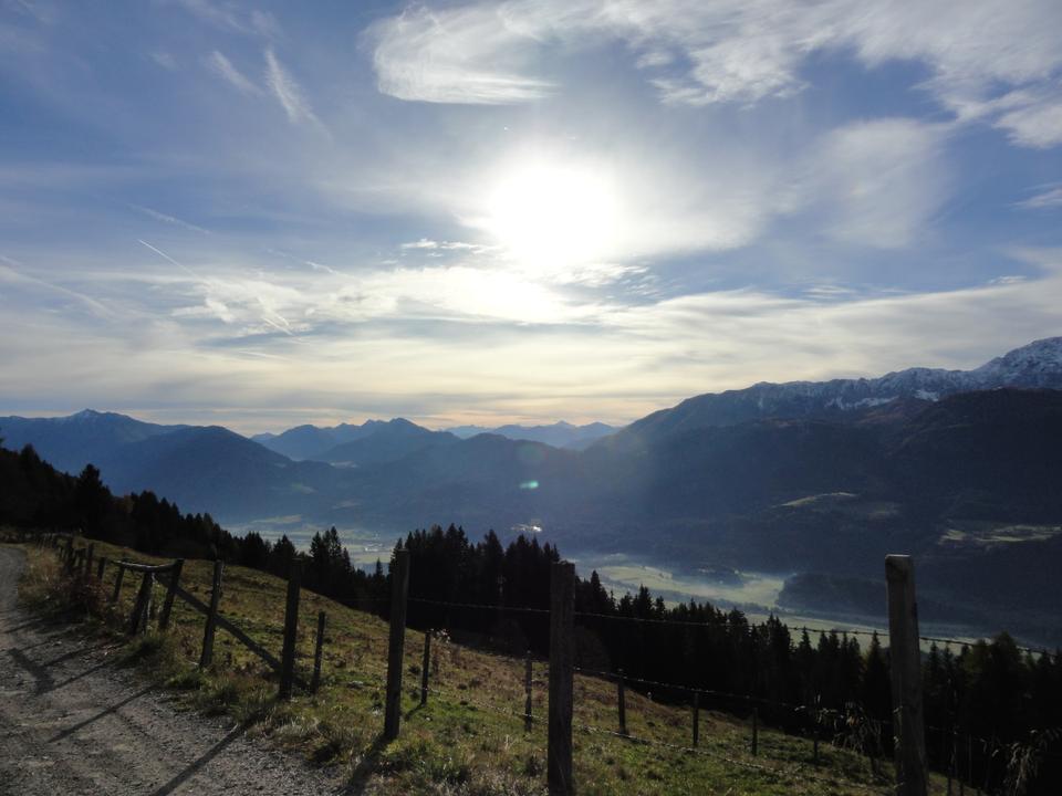 Auf dem Weg zur Oberberger Alm
