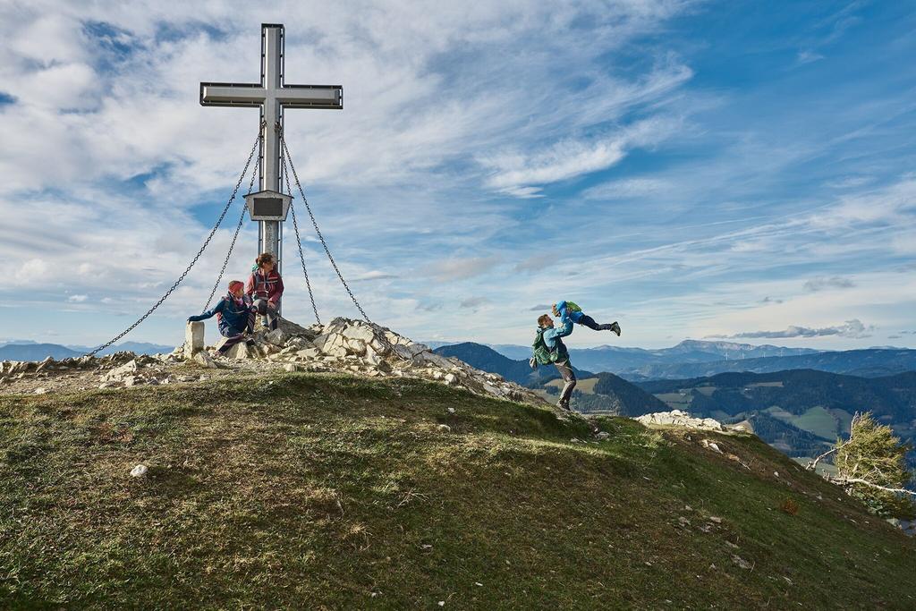 Plankogel Gipfelkreuz_Naturpark Almenland_Oststeiermark