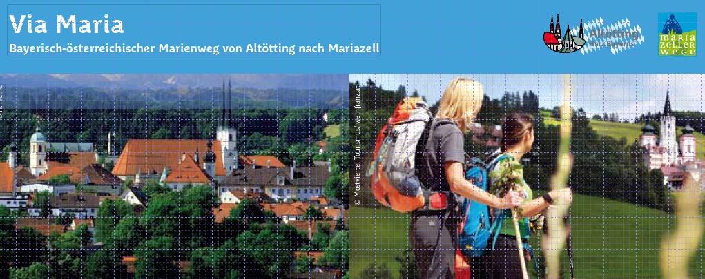 Folder  Marienwanderweg Via Maria