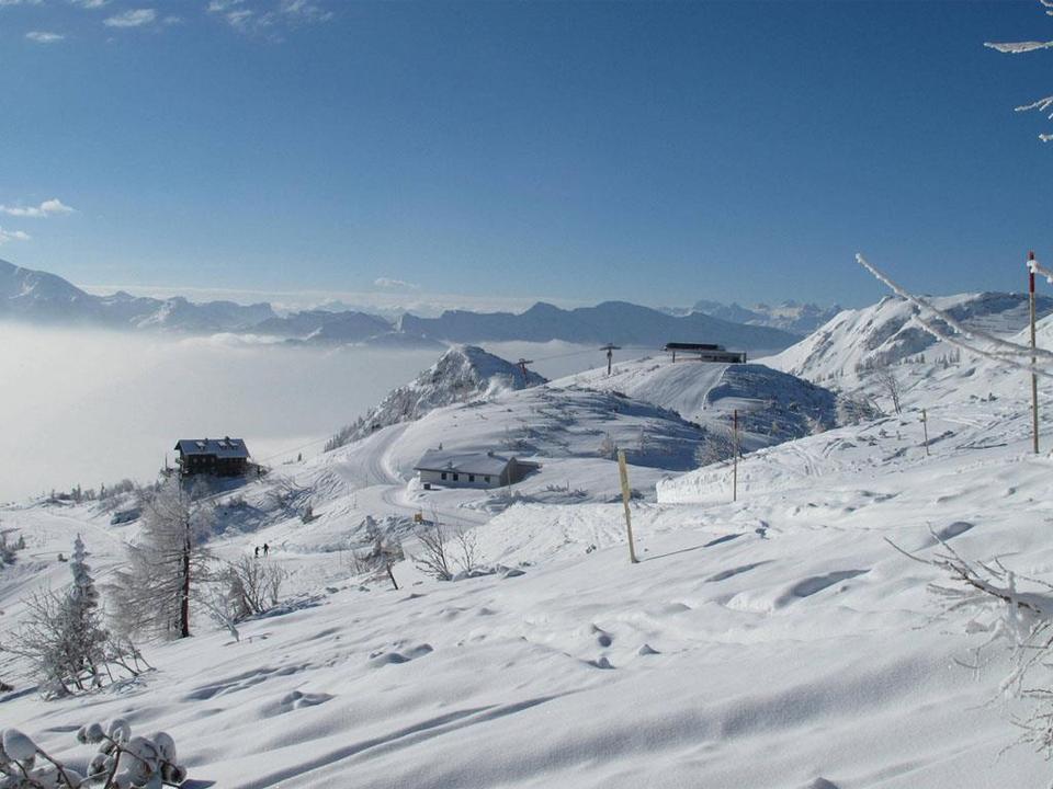 Blick von der Bergstation zur Kranabethhütte