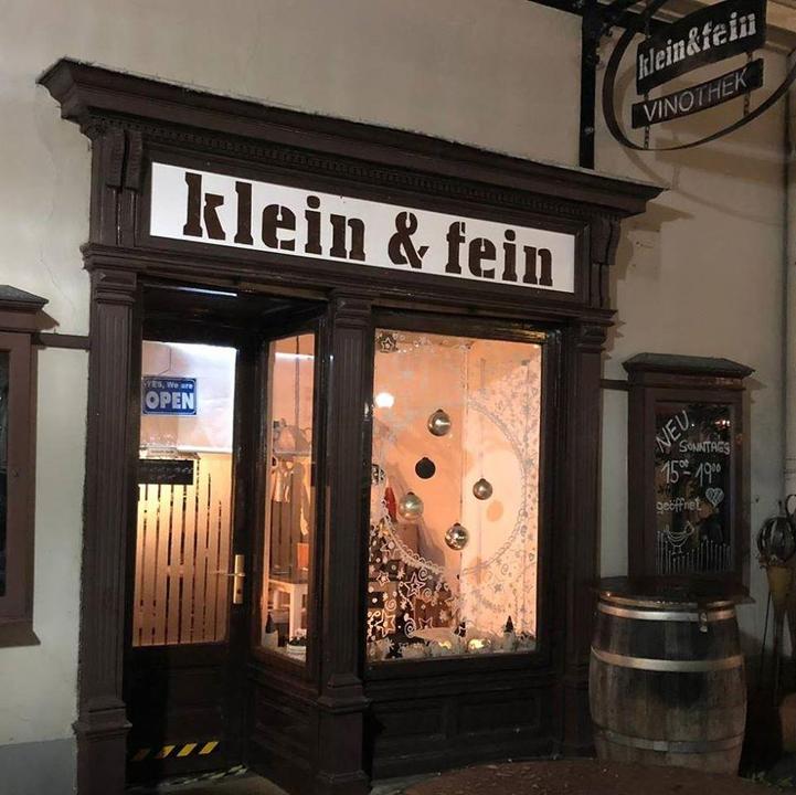 Vinothek Klein&Fein im Winter