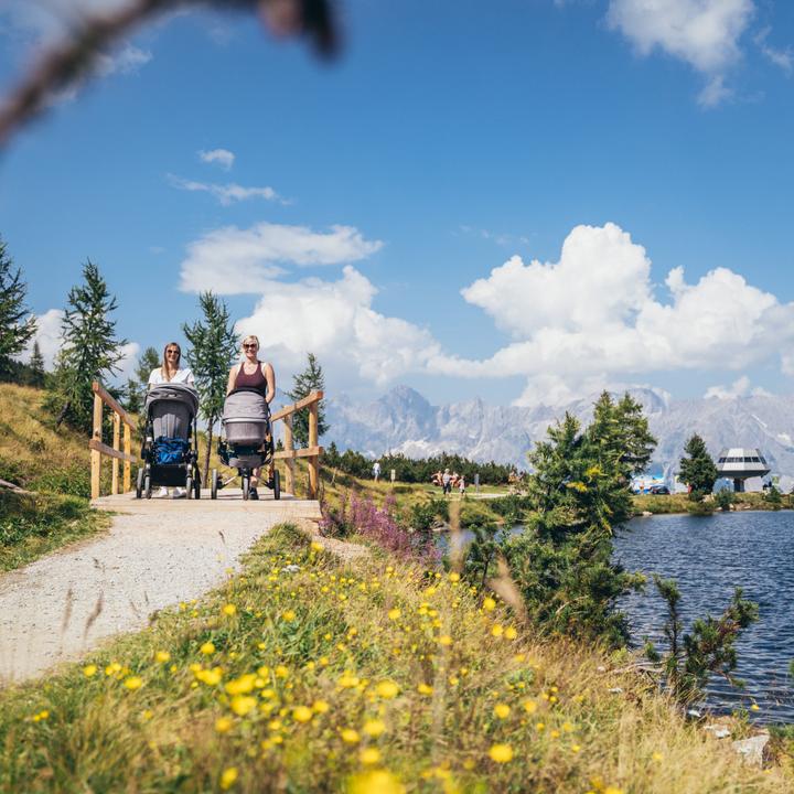 Kinderwagen Rundweg Reiteralm