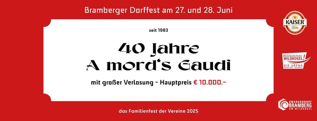 Plakat Dorffest