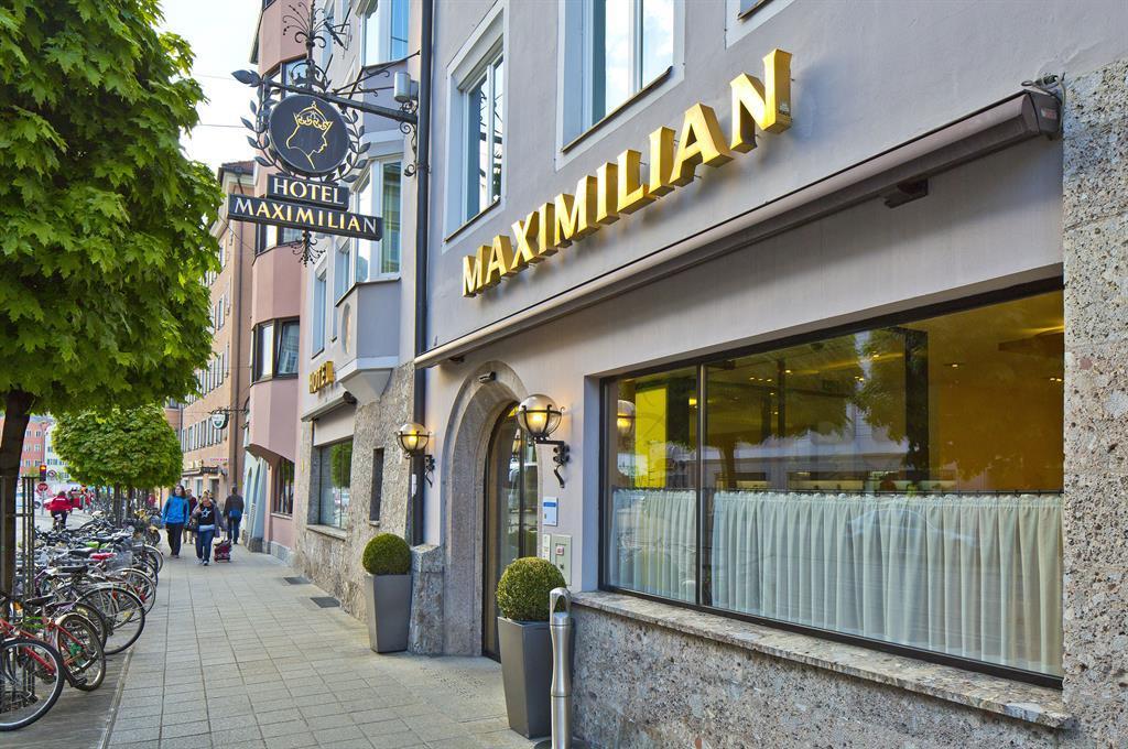 Hotel Maximilian Sommer Eingang