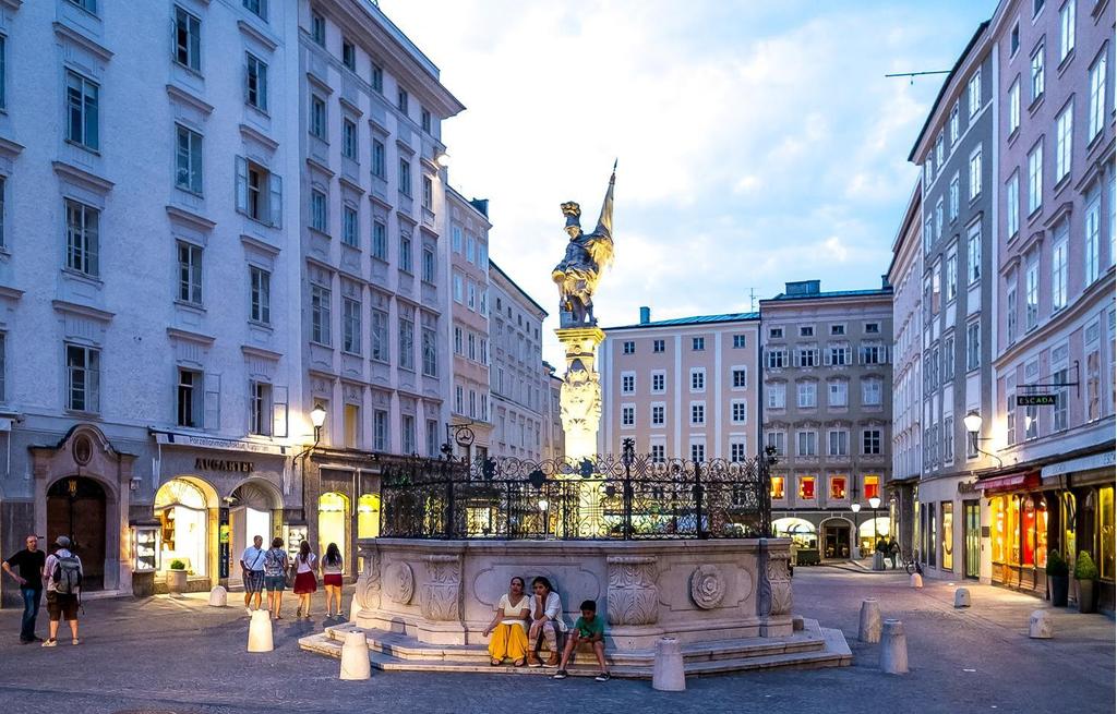 Florianibrunnen am Alten Markt