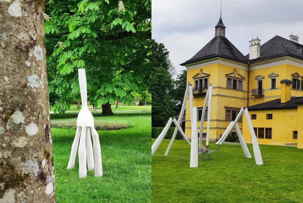Kunst im schlosspark Hellbrunn