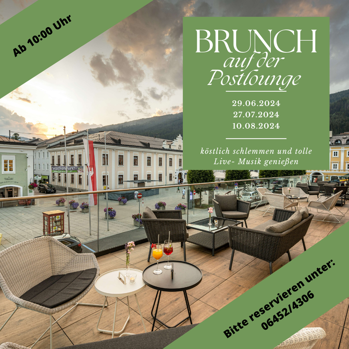 Brunch auf der Postlounge