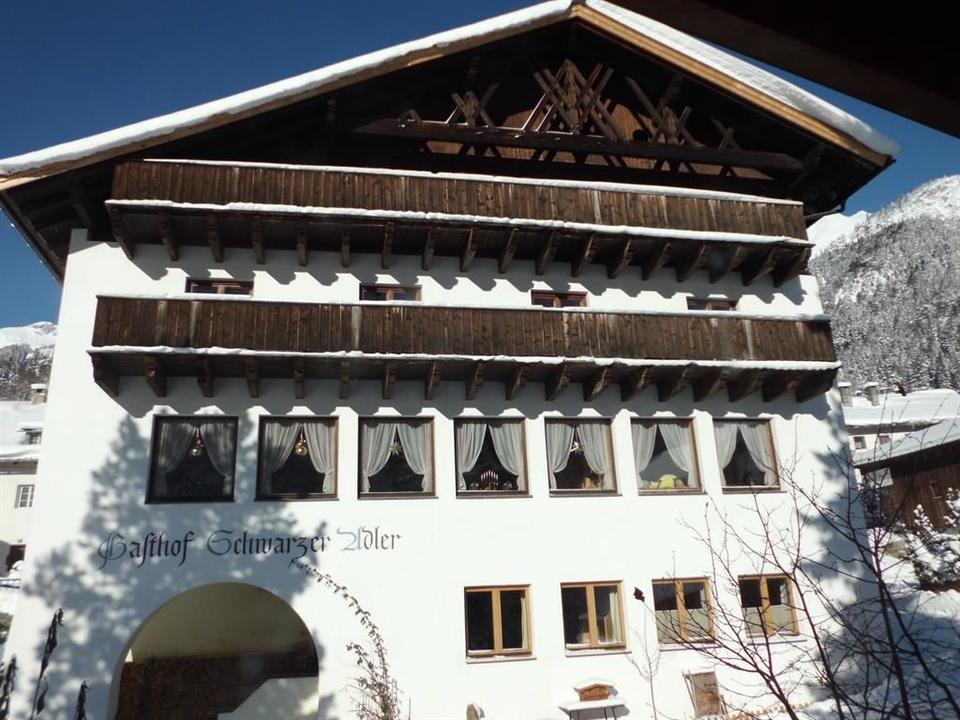 Winterbild - Schwarzer Adler